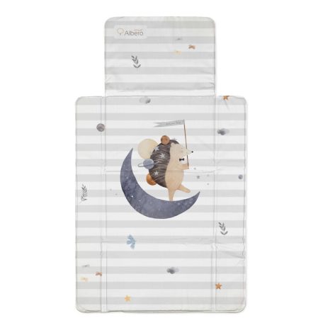 Albero Mio utazó pelenkázó lap 77x44 cm - Moon hedgehog