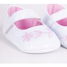 Yo! Bébi Kocsicipő 6-12 hó hímzett virág