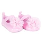 Yo! Bébi Kocsicipő 6-12 hó rózsaszín virág