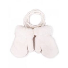 Yo! Bébi téli kesztyű 12 cm - Ekrü