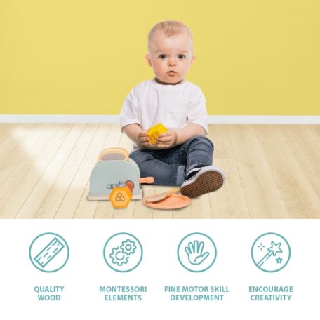 Zopa Fa játék kenyérpirító