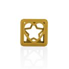 Zopa Square Szilikon rágóka - Mustard Yellow