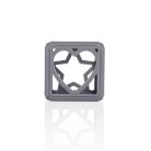 Zopa Square Szilikon rágóka - Dove Grey
