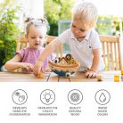 Zopa Fa játék készségfejlesztő egyensúlyozó játék Bárka
