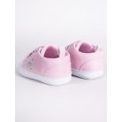 Yo! Bébi Kocsicipő 6-12 hó rózsaszín szívvel