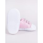 Yo! Bébi Kocsicipő 6-12 hó rózsaszín szívvel