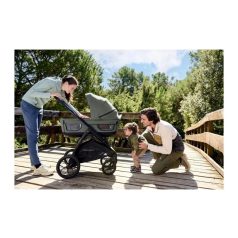   Új Inglesina Aptica XT Darwin Recline 4v1 kombinált babakocsi - Magnet Grey 