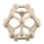 Zopa Atom Szilikon rágóka - Sand Beige