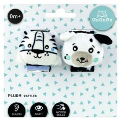 Tigris és kutyus csuklócsörgő 2db-os szett