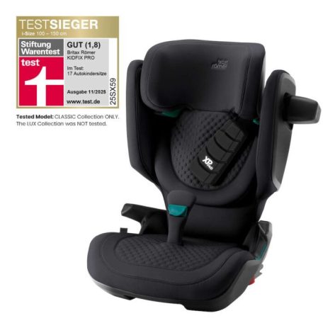 Britax Römer Kidfix Pro Lux i-size autósülés (100-150 cm) - Onyx Black