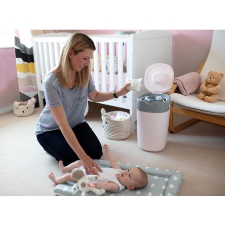 Tommee Tippee Twist&Click pelenkacsomagoló vödör - rózsaszín 