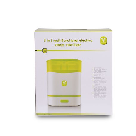 Cangaroo 3in1 elektromos sterilizáló, gőzölő, melegítő - Zöld-klón