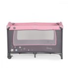 Moni Sleepy multifunkciós utazóágy - rózsaszín