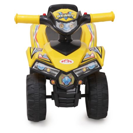 Moni ráülős quad ATV bébitaxi - sárga