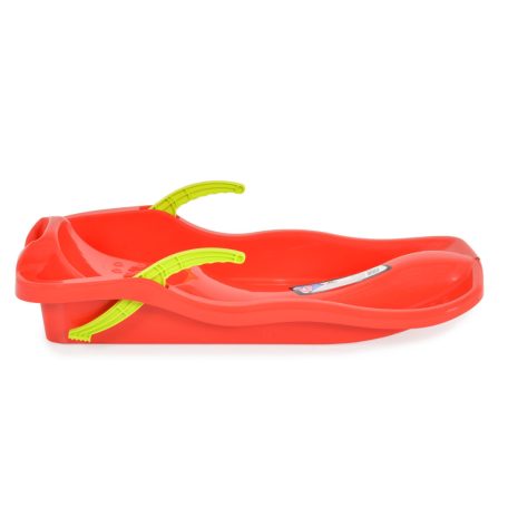 Moni Race hó bob műanyag , fékezhető, húzható - Piros