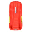 Moni Race hó bob műanyag , fékezhető, húzható - Piros