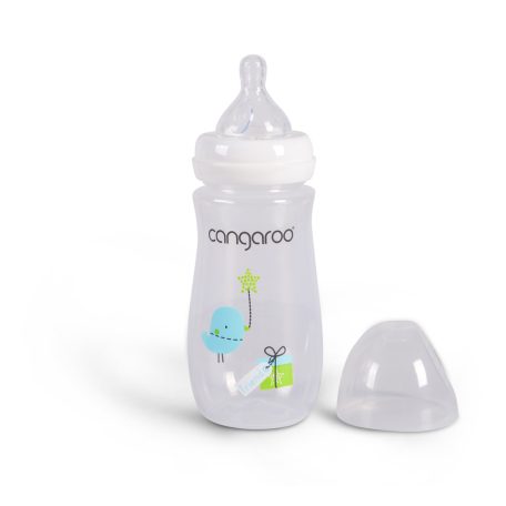Cangaroo polipropilén cumisüveg 300ml - Birdy Blu