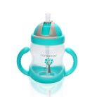 Cangaroo Boo szívószálas pohár 280 ml 6hó+  kék