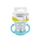 Cangaroo Boo szívószálas pohár 280 ml 6hó+  kék