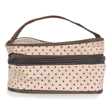 Moni Stella pelenkázó táska 5dbos szett - barna/bézs