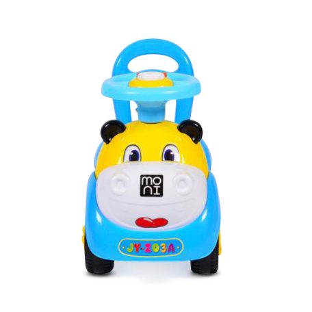 Moni SUPER CAR zenélős bébitaxi kék 18 hó+ 