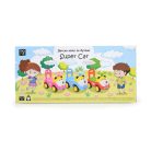 Moni SUPER CAR zenélős bébitaxi kék 18 hó+ 