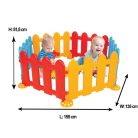 Pilsan Funny Babakarám, Babakerítés műanyag - Színes 