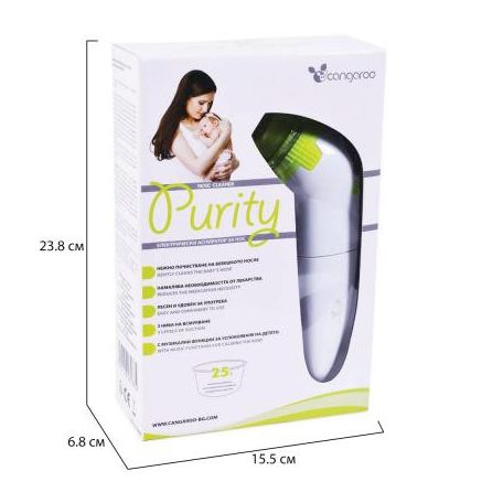 Cangaroo Purity elektromos orrszívó 3 szívóka