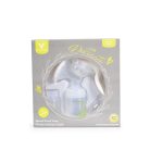 Cangaroo Delicate kézi mellszívó 2 cumisüveggel - fehér 