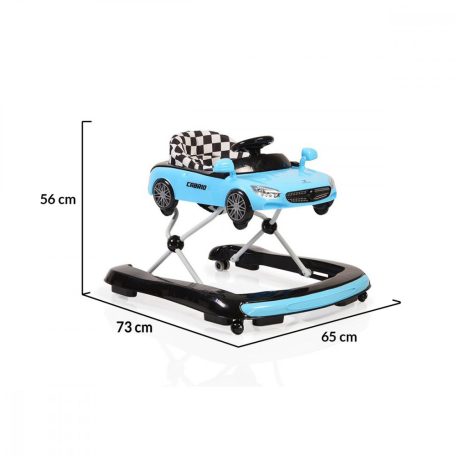 Moni Cabrio 2in1 bébikomp és járássegítő - kék