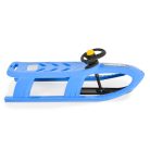 Moni Bullet műanyag szánkó, kormánykerékkel, húzható - Kék