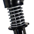 Moni Bullet műanyag szánkó, kormánykerékkel, húzható - Kék