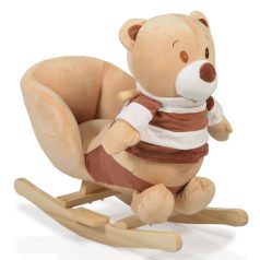 Moni Toys Hintázó maci 60 cm - barna -klón