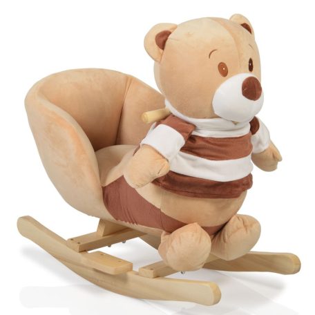 Moni Toys Hintázó maci 60 cm - barna -klón