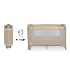 Moni Sleepy multifunkciós utazóágy - bézs