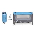 Moni Sleepy multifunkciós utazóágy - kék