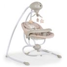 Cangaroo Woodsy 2in1 elektromos hinta és etetőszék - bézs
