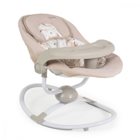 Cangaroo Woodsy 2in1 elektromos hinta és etetőszék - bézs
