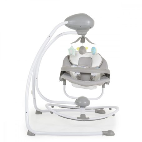 Cangaroo Woodsy 2in1 elektromos hinta és etetőszék - szürke