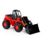 Polesie Toys traktor tolólapáttal - piros/fekete