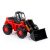 Polesie Toys traktor tolólapáttal - piros/fekete