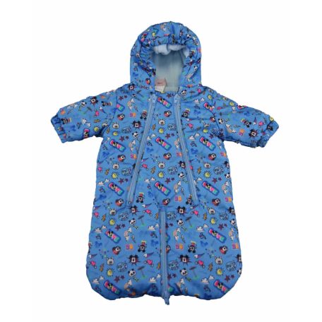 Disney Mickey vízlepergetős bélelt overál  68-74