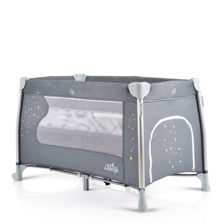 Cangaroo iSleep multifunkciós utazóágy kupolával - szürke 