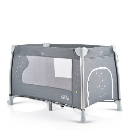 Cangaroo iSleep multifunkciós utazóágy kupolával - szürke 