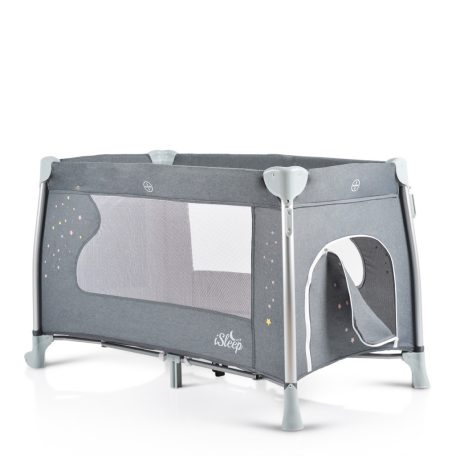 Cangaroo iSleep multifunkciós utazóágy kupolával - szürke 