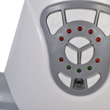 Cangaroo Cloud elektromos hinta rezgő, dönthető, 360 fokban forgatható  - szürke