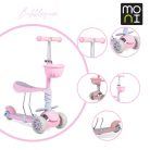 Moni Bubblegum 2IN1 ráülős roller - Rózsaszín 