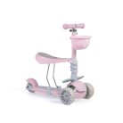 Moni Bubblegum 2IN1 ráülős roller - Rózsaszín 