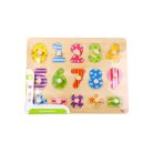 Tooky Toy Fa formaillesztős puzzle - Számok