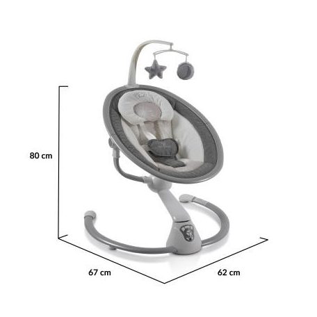 Cangaroo Cloud elektromos hinta rezgő, dönthető, 360 fokban forgatható  - csillagos 